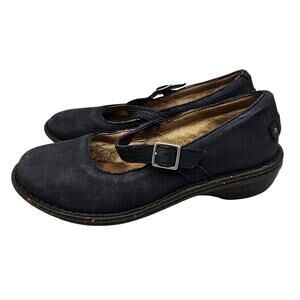 UGG Kandace loafers in blue with a sherpa lining Womens Sz 6